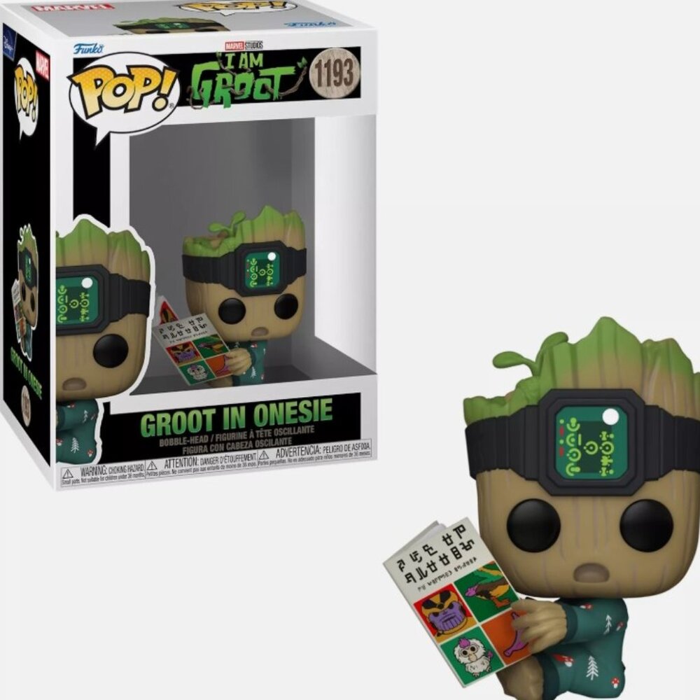 NIB POP MARVEL I AM GROOT - Groot in Onesie 1193